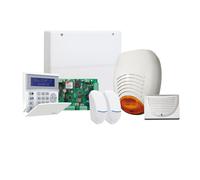 Amc KIT-988.Centrale Antifurto CX64 GSM da 8 a 64 Ingressi + K-LCDBLUE+2 DT1+SR136+PZ2
