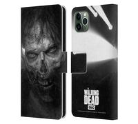 AMC THE WALKING DEAD LOGO CUSTODIA COVER A PORTAFOGLIO PER APPLE iPHONE TELEFONI