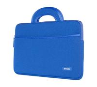 amCase - Custodia da viaggio in neoprene per Chromebook da 4,5 a 12", con manico, colore: Blu