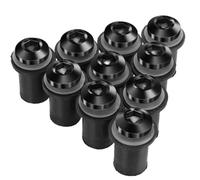 AMCBYSGC Viti Moto Inox per Africa per Twin per CRF1100L CRF1000L per ADV per XRV750 per M5 Parabrezza per Moto Deflettori Antivento Kit Bulloni(Black)