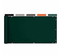 Amcerd Telo in PVC per Balcone 105x550cm, frangivento Telo occhiellato Schermo Privacy con Corda in Nylon e Fascetta per Campo Sportivo, Giardino, Balcone