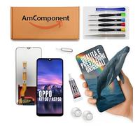 AmComponent - display di ricambio per OPPO A77 5G CPH2339 / A57 5G PFTM20 schermo LCD touch screen vetro | Componente di ricambio con luminosità intensa e risposta al tocco reattiva