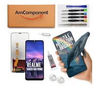 AmComponent - display di ricambio per REALME NARZO 50A PRIME RMX3516 schermo vetro LCD touch | Componente di ricambio con luminosità intensa e risposta al tocco reattiva