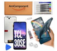 AmComponent - display di ricambio per TCL 30SE 6165H 6156H1 6165A 6165A1 schermo LCD vetro touch screen 30 SE | Componente di ricambio con luminosità intensa e risposta al tocco reattiva