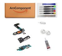 AmComponent - DOCK di ricambio per XIAOMI MI 8 LITE M1808D2TG CONNETTORE CARICA RICARICA USB MICROFONO JACK | Componente di ricambio con prestazioni a lunga durata con il dispositivo