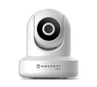Amcrest 1080P WiFi Security Camera 2MP Telecamera IP interna Pan / Tilt senza fili, IP2M-841W (bianco)