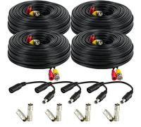 Amcrest pre-fatto All-in-One Siamese BNC Video e alimentazione cavo di sicurezza CCTV con due connettori femmina per 960H & hd-cvi telecamera e DVR