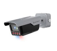 Amcrest Telecamera di riconoscimento della targa (LPR), zoom ottico 8-32mm AI IP POE Camera 4MP @ 30fps, sensore di scarsa illuminazione da 1/1,8", deterrenti attivi, visione notturna da 95 piedi