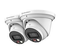 Amcrest Telecamera POE 4K AI Rilevamento Umano/Veicolo, UltraHD 8MP Torretta di Sicurezza Esterna Telecamera POE IP, 3840x2160, 4K @30fps, IP67 Resistente alle intemperie, MicroSD, Microfono Integrato