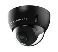 Amcrest Telecamera POE da 5 MP, Telecamera IP POE di sicurezza per esterni a cupola antivandalo, 5 Megapixel, Visione notturna da 29,9 m, obiettivo 2,8 mm, IP67, resistenza IK10, MicroSD 256 GB