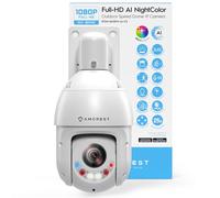 Amcrest Telecamera PTZ POE + IP da 2 MP, zoom panoramico inclinabile (ottico motorizzato 25x), sensore di immagine CMOS, visione notturna da 100 m, POE+ (802.3at) F1.6, IP66, IP2M-863EW-AI-V3