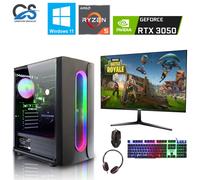 AMD PC Fascio Ryzen 5 4500 16GB DDR4 6GB Nvidia RTX 3050 480GB M.2 Wins11
