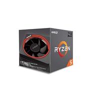 AMD Ryzen ™ 5 2600X MAX, AM4, Zen +, 6 core, 12 thread, 3.6 GHz, 4.25 GHz Turbo, 19 MB di cache, 95 W, CPU, Box + Wraith MAX Cooler