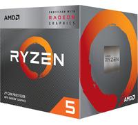 AMD Ryzen 5 3400G CPU 4C/8T 3,7 GHz Turbo 4,2 GHz AM4 Boxed YD3400C5FHBOX