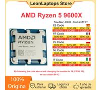 AMD Ryzen 5 9600X originale R5 9600X 6-Core 12-Thread 3.9 GHz 4NM 65W 38MB AM5 Socket processore CPU Gaming Desktop PC senza ventola
