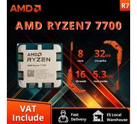 AMD Ryzen 7 7700 R7 7700 4.5 GHz processore CPU a 8 Core a 16 Thread 5NM L3 = 32M Socket AM5 sigillato senza dispositivo di raffreddamento