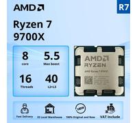 AMD Ryzen 7 9700X CPU nuova di zecca 5.5GHz 8-Core 16-Thread 40MB di Cache 4NM TDP 65W Socket processore di gioco AM5