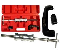 AMD TOOLS Estrattore iniettore 3 pezzi per motori Mercedes CDI OM611, OM612, OM613 + BMW 525d 530d - Utensile speciale per rimozione iniettori senza smontaggio testa cilindrica
