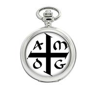 AMDG Ad Majorem Dei Gloriam Orologio Da Tasca