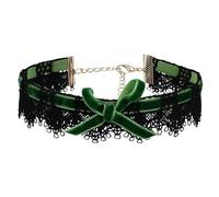 AMDXD Collana girocollo classica tatuaggio collare in velluto per donna, Acciaio inossidabile, Senza zirconi