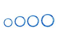 AMDXD Piercing sexy per naso, 1,2 mm, in acciaio inox, può essere utilizzato come orecchini per le labbra, per uomini e donne, 4 pezzi, Acciaio inossidabile, Senza zirconi