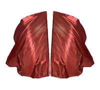Ameble Bandiere per la Danza di lode, Confezione da 2, Bandiere per la Preghiera in Chiesa con aste telescopiche - Tessuto Leggero e fluente per Preghiera, Rosso, 1, 90 x 1, 40 m