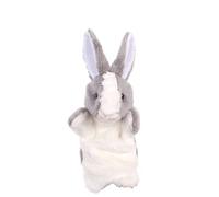 Ameble Burattini a Mano Coniglio Burattini a Mano di Animali Giocattoli per Bambini Giocattoli di finzione Morbido Coniglio di Peluche Giocattolo per Giochi di Ruolo immaginativi Raccontare storie Bu