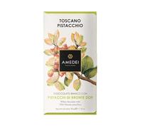 Amedei - Toscano Pistacchio - Cioccolato bianco con Pistacchi di Bronte DOP - tavoletta da 50g
