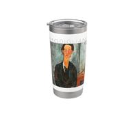 Amedeo Modigliani Chaim Soutine Art Pittura Idee Bicchiere termico in acciaio inox doppia parete