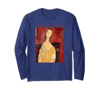 Amedeo Modigliani Donna con Ventaglio per Artisti Maglia a Manica
