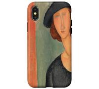 Amedeo Modigliani Jeanne Hebuterne Au chapeau per Artisti Custodia per iPhone X/XS
