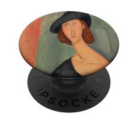 Amedeo Modigliani Jeanne Hebuterne Au chapeau per Artisti PopSockets PopGrip Adesivo