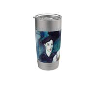 Amedeo Modigliani L'ebreo per artisti Bicchiere termico in acciaio inox doppia parete