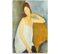 Amedeo Modigliani Poster Ritratto Di Una Donna Pittura Amedeo Modigliani Tela Arte Della Parete Stampe Astratte Per Immagini Di Home Decor 58x80cm Senza Cornice