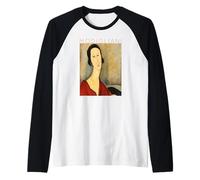 Amedeo Modigliani Signora Hanka Zborowska per Artisti Maglia con Maniche Raglan