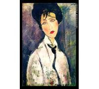 Amedeo Modigliani: Woman with Black Tie. Elegant notebook for art lovers
