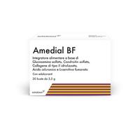 AMEDIAL BF Integratore per il benessere delle articolazioni, contribuisce alla buona salute della cartilagine e delle ossa, 20 Bustine da Sciogliere In Acqua