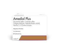 Amedial Plus Glucosamina Collagene Integratore 20 Bustine