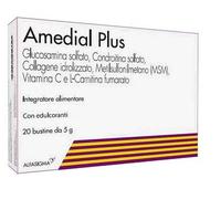 Amedial Plus Glucosamina Collagene Integratore 20 Bustine