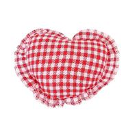 AMEEDA Cuscino Spilli Portatile 2 Pezzi a Forma di Amore Fai da Te Cuscino for l'inserimento dell'ago Tessuto for Cucire Strumento Manuale for la conservazione for l'artigianato(B)