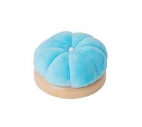 AMEEDA Cuscino Spilli Portatile Puntaspilli in Velluto a Forma di Zucca da 2 Pezzi - Porta Aghi Super Morbido Fai-da-Te con Base in Legno, puntaspilli Facile Inserire for Cucito e Ricamo a Mano(G)
