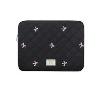 AMEEDA Custodia Tablet Custodia Morbida for Laptop e Tablet con Grafica a Fiocco, 11, 13,3, 14 15,6 Pollici(Black,9.7-11 inch)