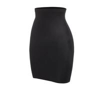 AMEEDA Mutande Contenitive Donna Sottoveste Modellante for Pancia e Vita, Senza Cuciture, for Donna, Mezza Sottoveste Modellante, Intimo Modellante, Sottoveste Modellante(Black,S)