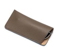 AMEEDA Occhiali Caso Custodia for Occhiali in Vera Pelle for Uomo Donna Custodia for Occhiali da Sole Custodia for Occhiali Custodia for Occhiali Ultrasottile Protezione for Occhiali(Khaki)