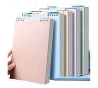 AMEEDA Quaderno Spirale 1 quaderno a spirale con a righe e quadretti for uso ufficio(PURPLE)