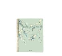 AMEEDA Quaderno Spirale Quaderno mensile annuale, calendario, libro A4 for ufficio e accademico, quaderno a spirale