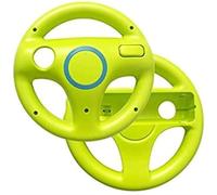 AMEEGO GN-006 - Supporto per volante Mario Kart Racing Game per controller di gioco Wii (verde X2)