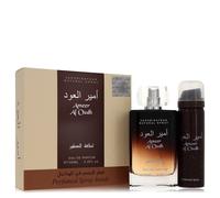 Ameer Al Oudh Lattafa Gift Set 3.4 oz EdP + 1.7 oz Perfumed / e Multi