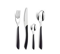 Amefa 2214AAWB12C40 Set di posate, 24 pezzi, Nero