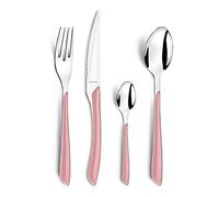 E_0002_S2702997 Amefa Posate Amefa Eclat Rosa Metallo (24 pcs) Casa E Cucina